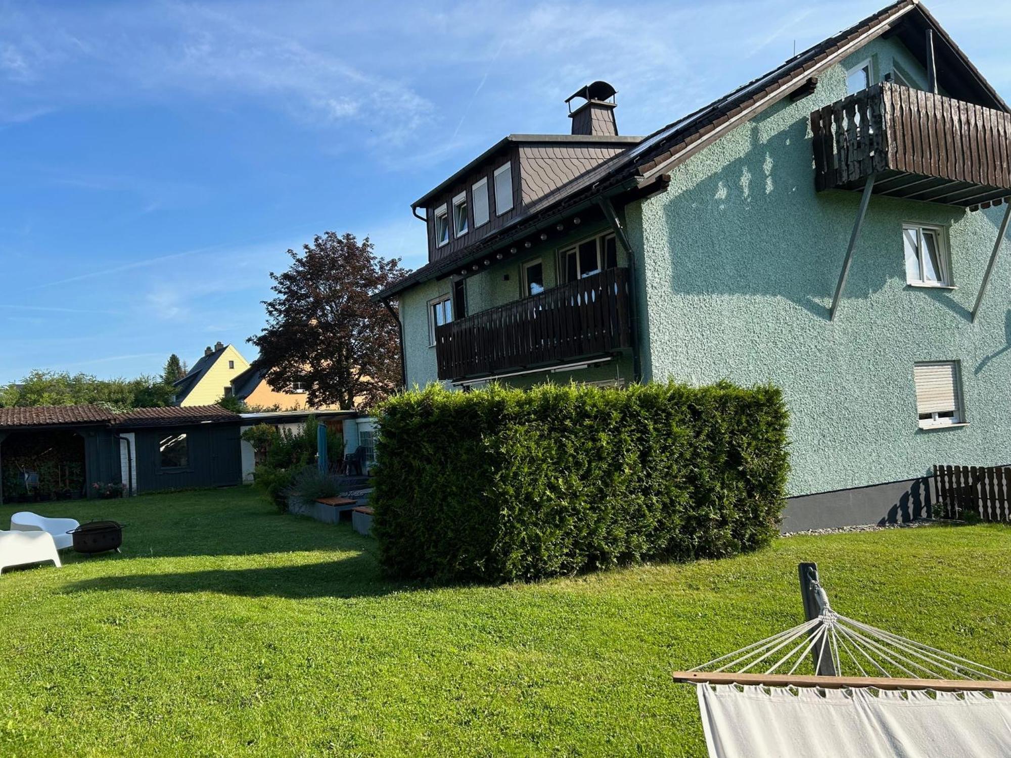 Apartment Kornbergblick Schwarzenbach an der Saale Εξωτερικό φωτογραφία